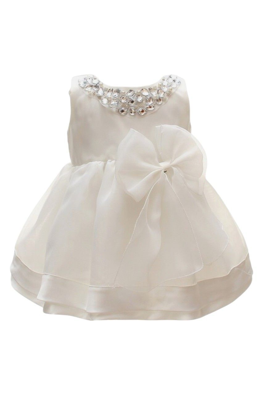 Bambimici - Celestial Baby Gown - White