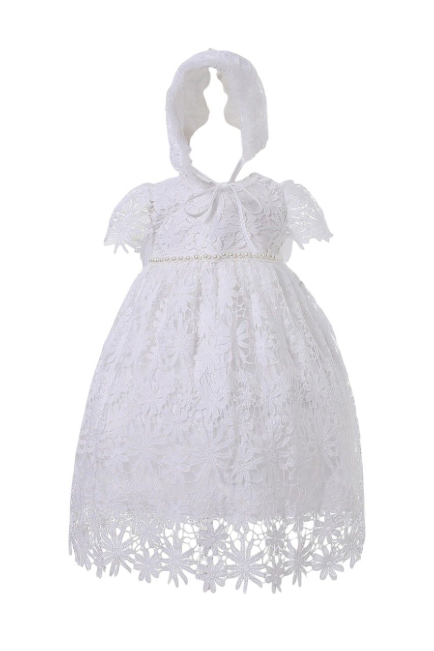 Bambimici - Eternal Light Baby Dress - White