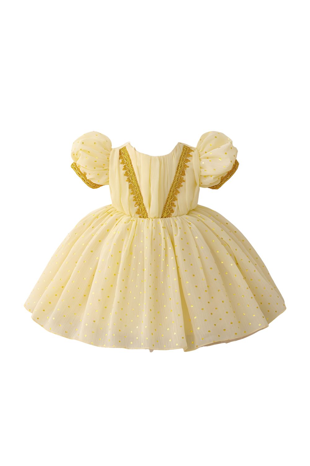 D' Daniela - Golden Glow Dress - Light Yellow