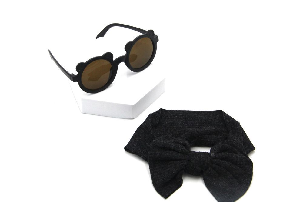 D' Daniela - Glasses and Headband Set - Black