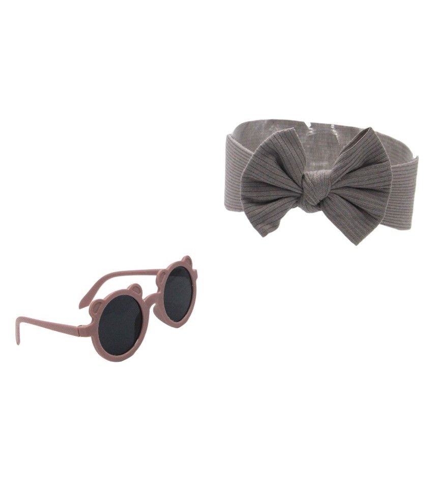 D' Daniela - Leila Glasses & Headband Set - Grey