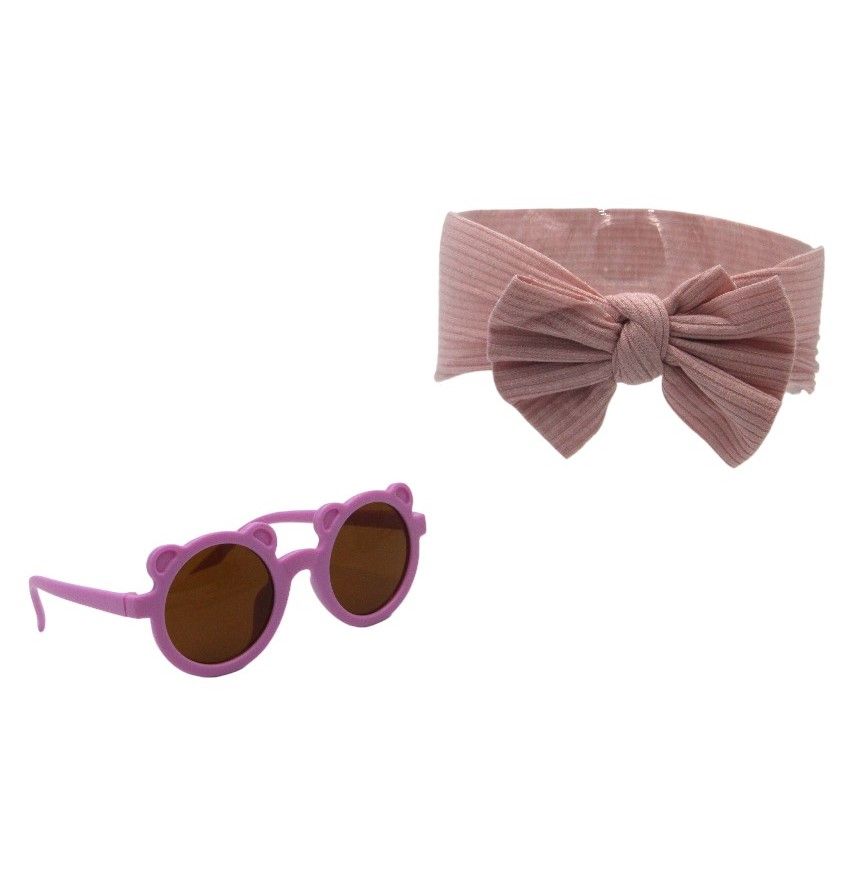 D' Daniela - Leila Glasses & Headband Set - Pink