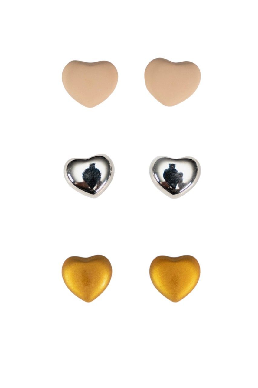 D' Daniela - 3 Pairs - Maria Heart Shaped Hijab Magnet