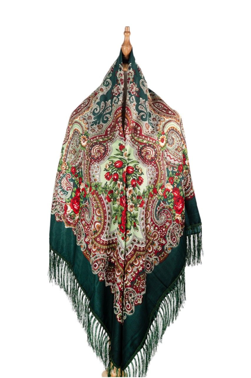 D' Daniela - Olga Women's Traditional Print Shawl