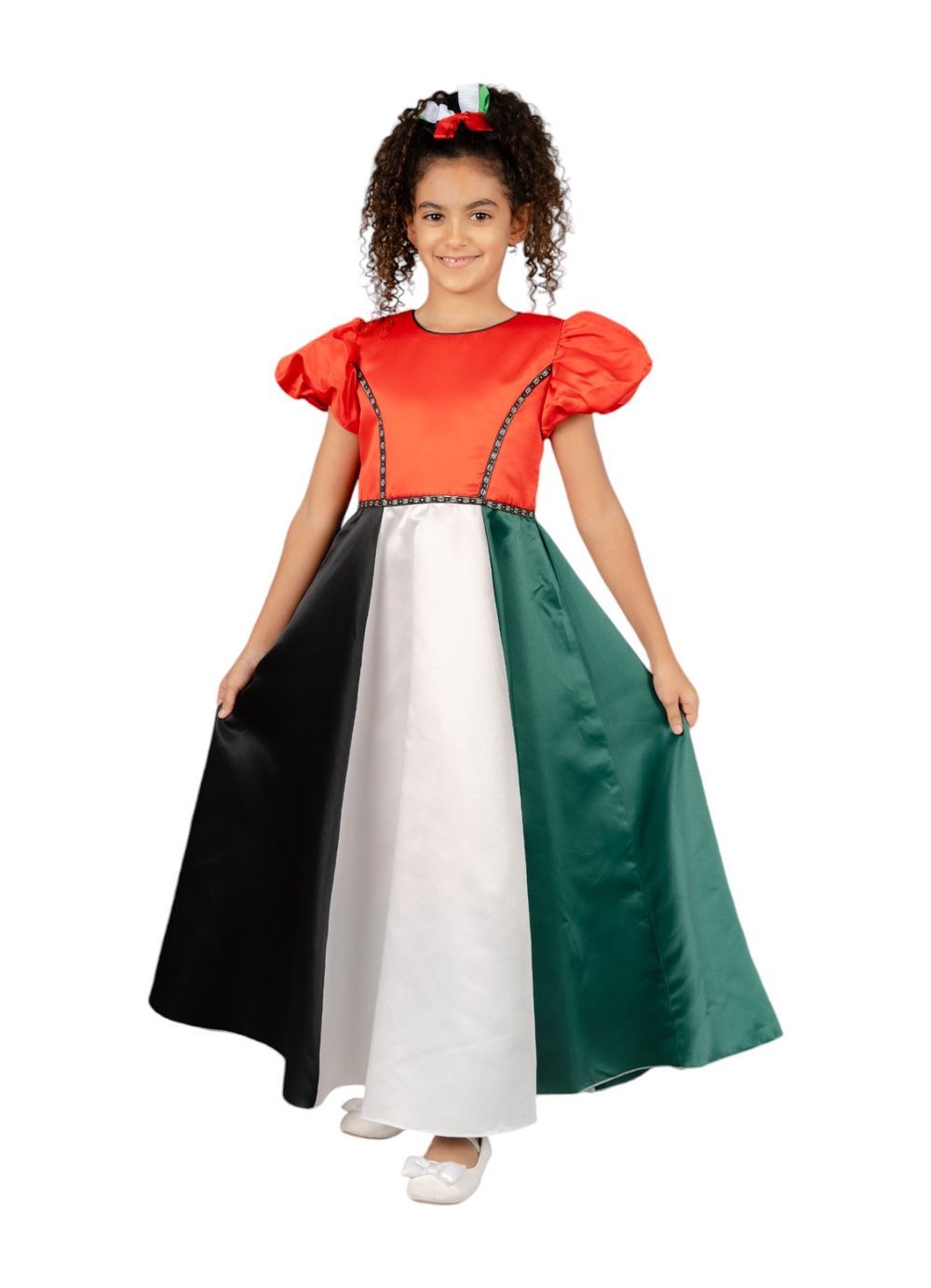 D' Daniela - UAE National Short Sleeve Dress Aya Collection