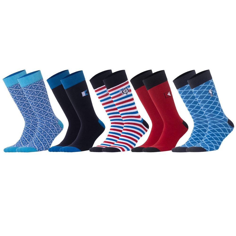 Biggdesign - Ocean Socks - 5pc Set