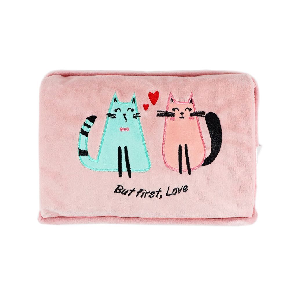 Biggdesign - Electric Rechargeable Hot Water Bag - Love Cat