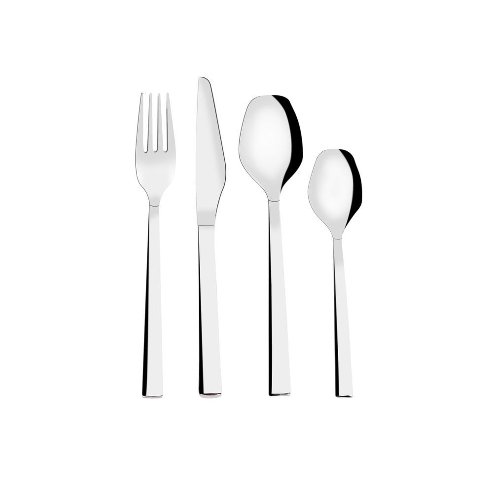 Serenk - New York Stainless Steel Cutlery Set - 6pcs Each - 24pcs