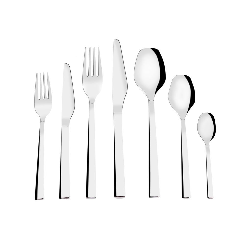 Serenk - New York Stainless Steel Cutlery Set - 6pcs Each - 42pcs