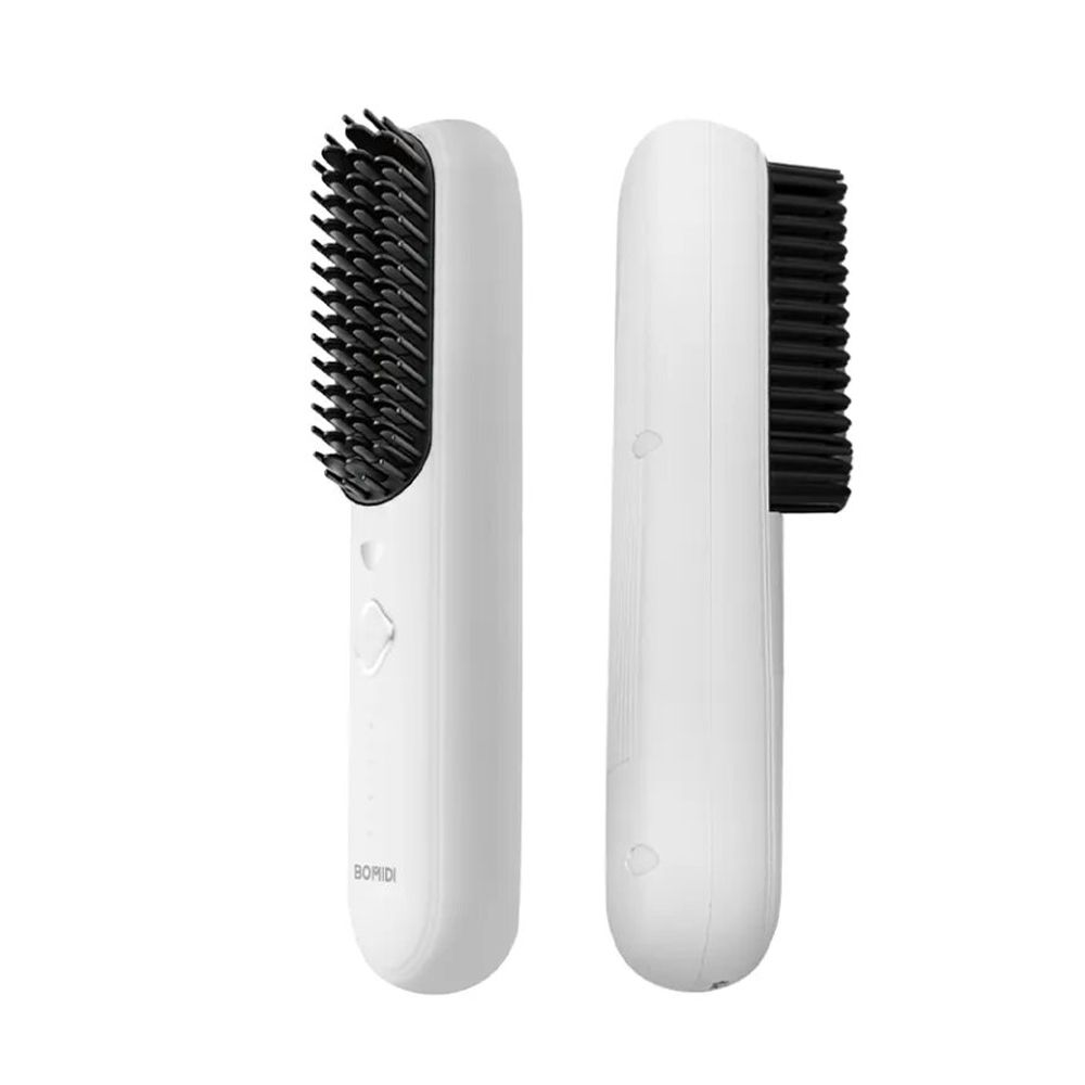 Bomidi - Hb2 Wireless Hair Straightener Comb - White