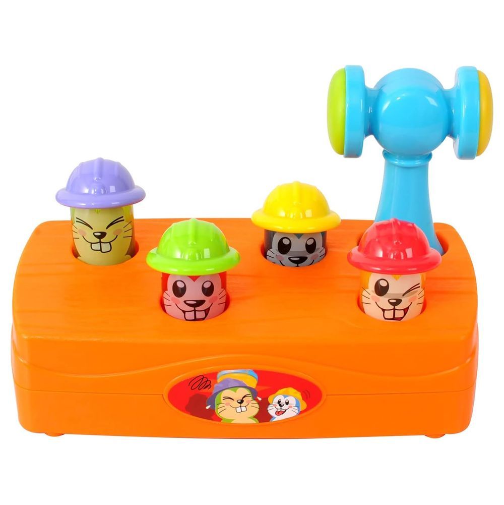 Happy Kids - Playgo Amusement Hammer Bench Toy