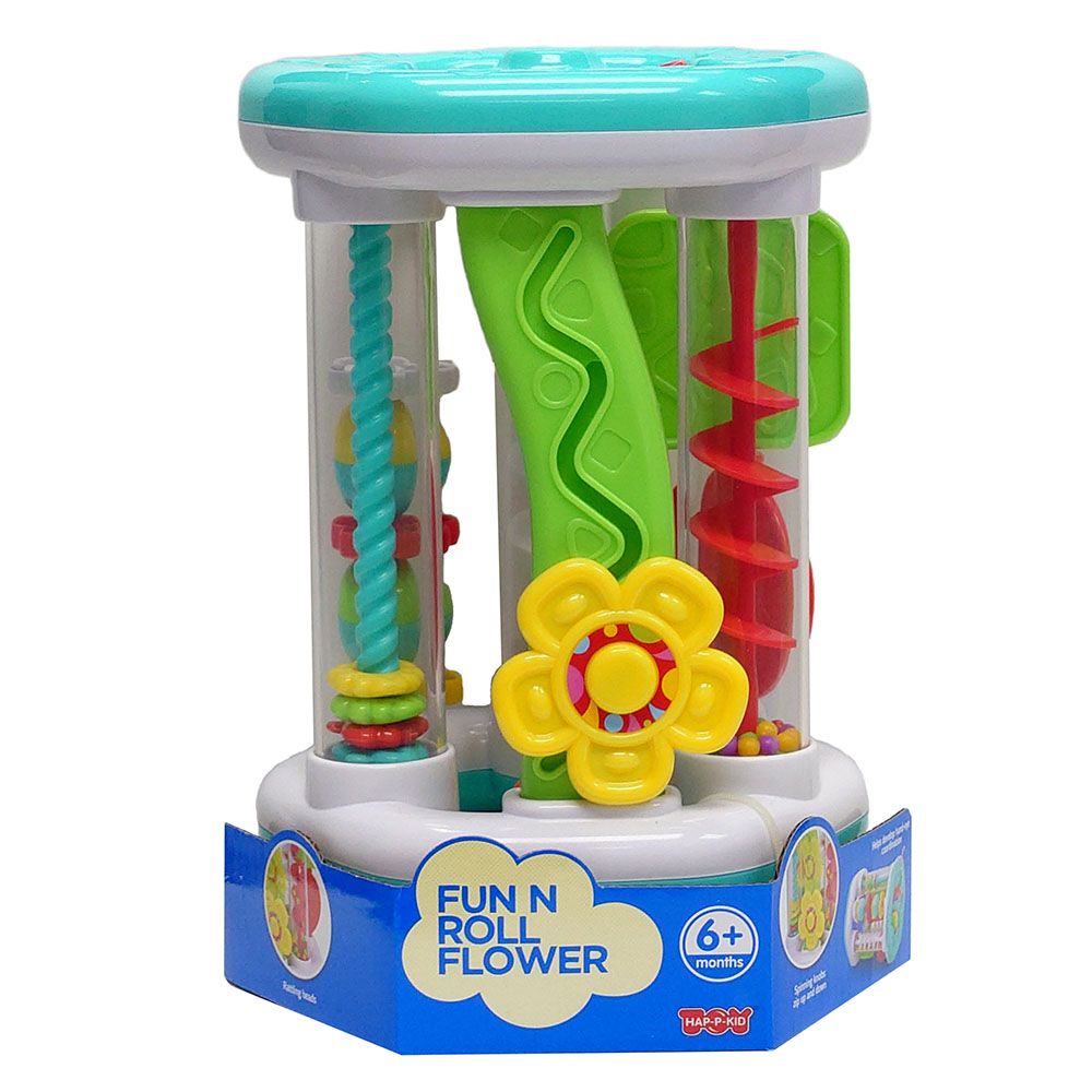 Happy Kids - Fun N Roll Flower Activity Toy