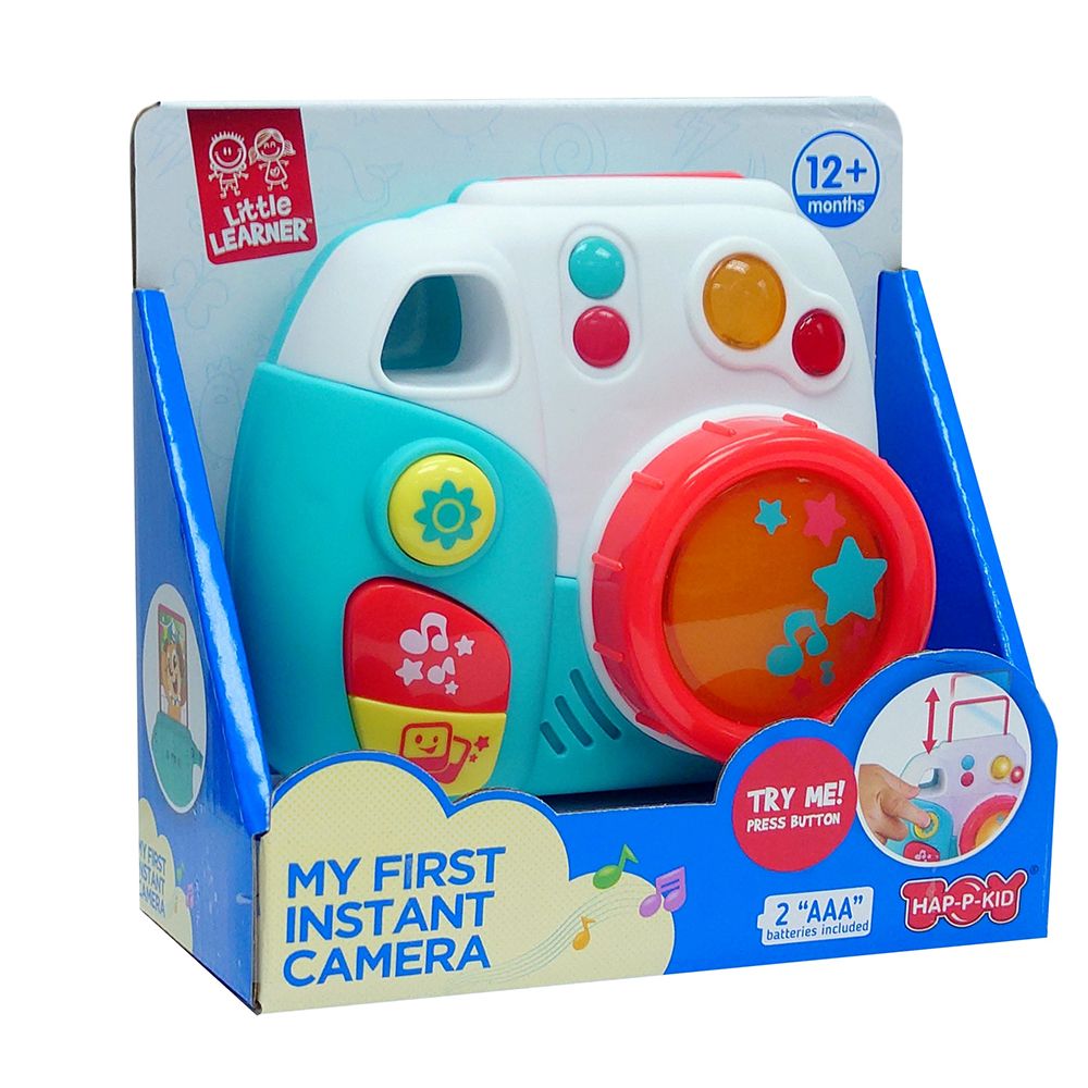 Happy Kids - Little Learner My First Instant Camera Light And Sound Toy