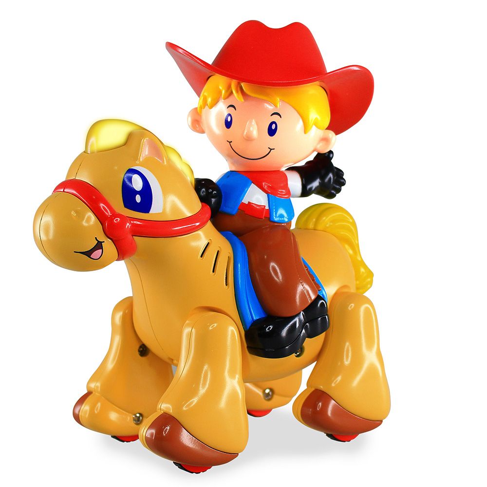 Happy Kids - Little Learner Clatter Cowboy Interactive Toy