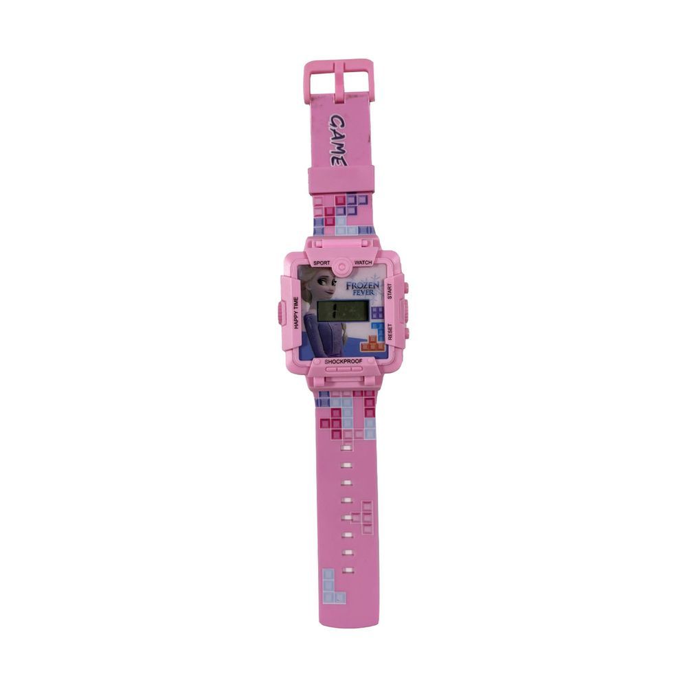 Disney - 2-In-1 Digital LED Watch And Gaming - Frozen - Pink