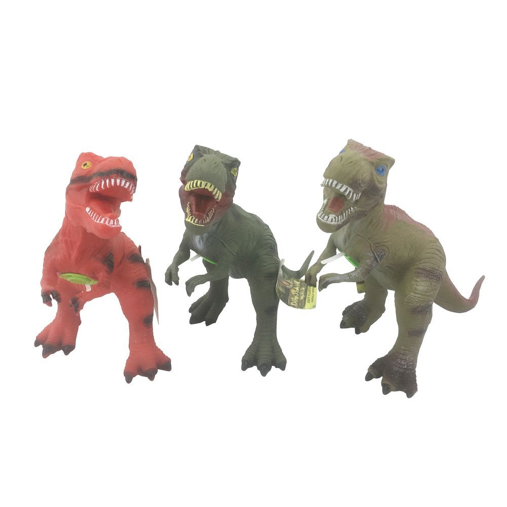 Galaxy Toys - Large T-Rex Dinosaur Toy - Color May Vary - 1 Pc