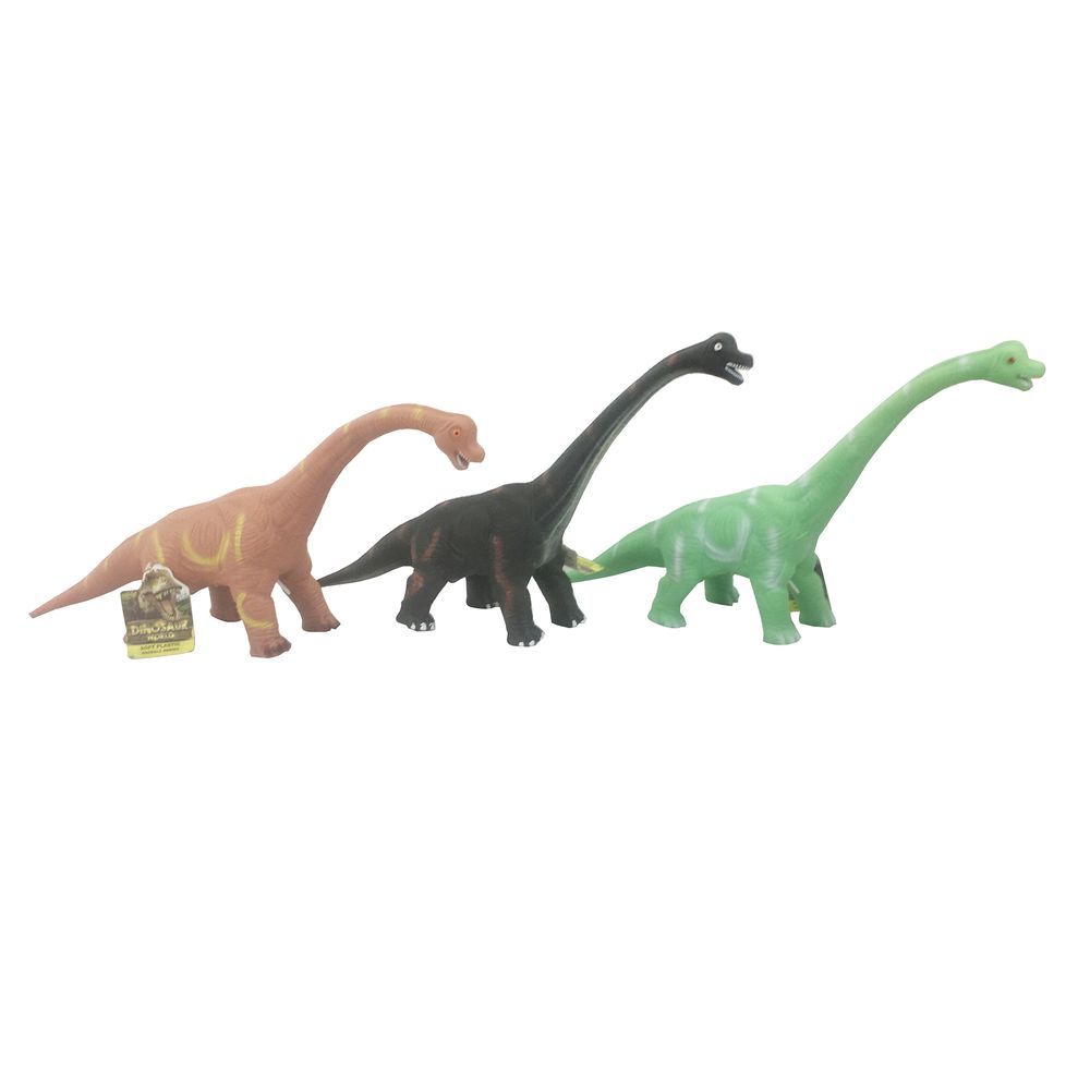 Galaxy Toys - Long-Necked Dinosaur Figurine - L - Color May Vary - 1 Pc