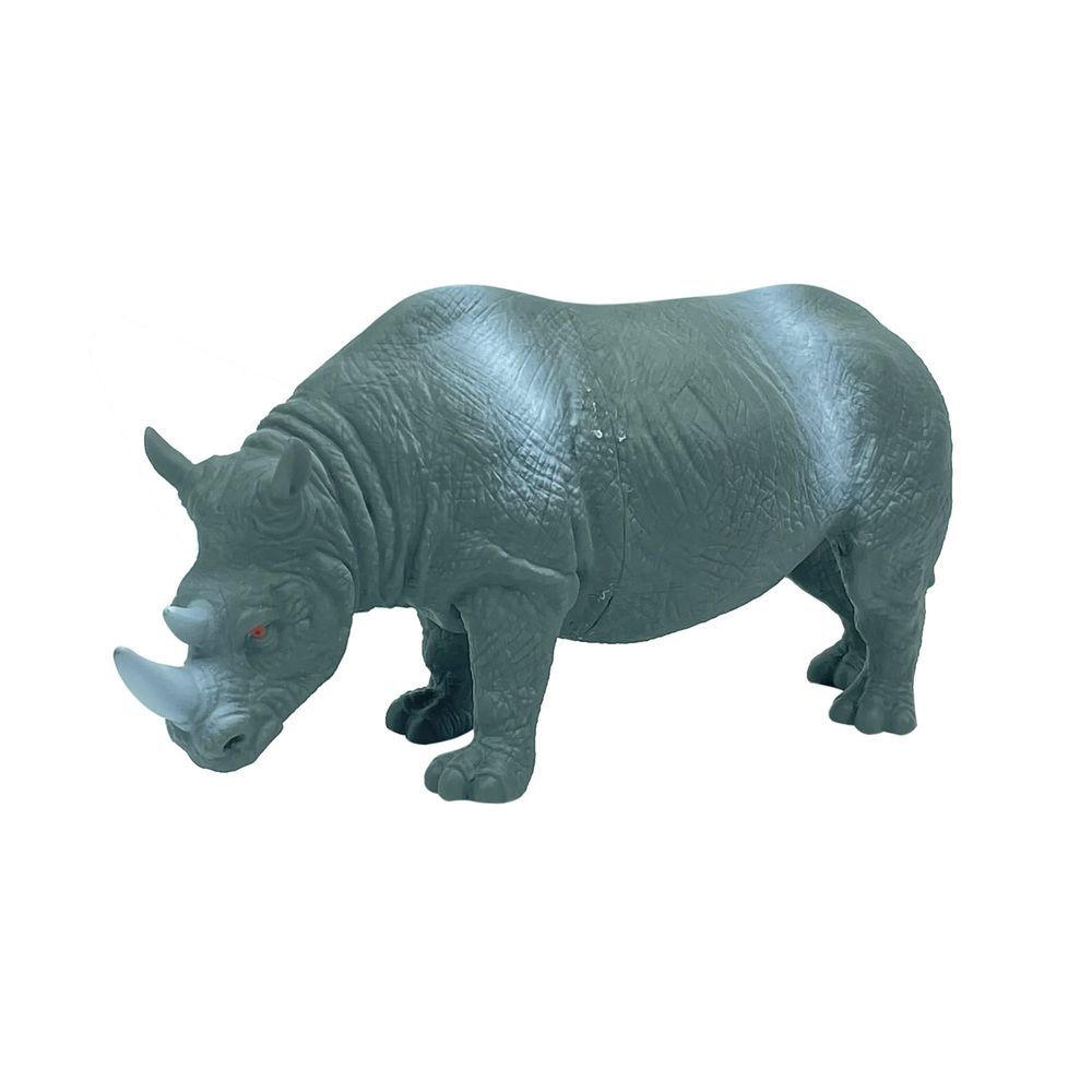 Galaxy Toys - Wild Safari Animal Figure - Rhino - 25cm