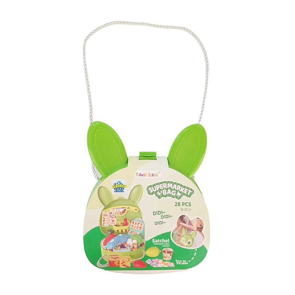 Galaxy Toys - Supermarket Bag Play Set - Green