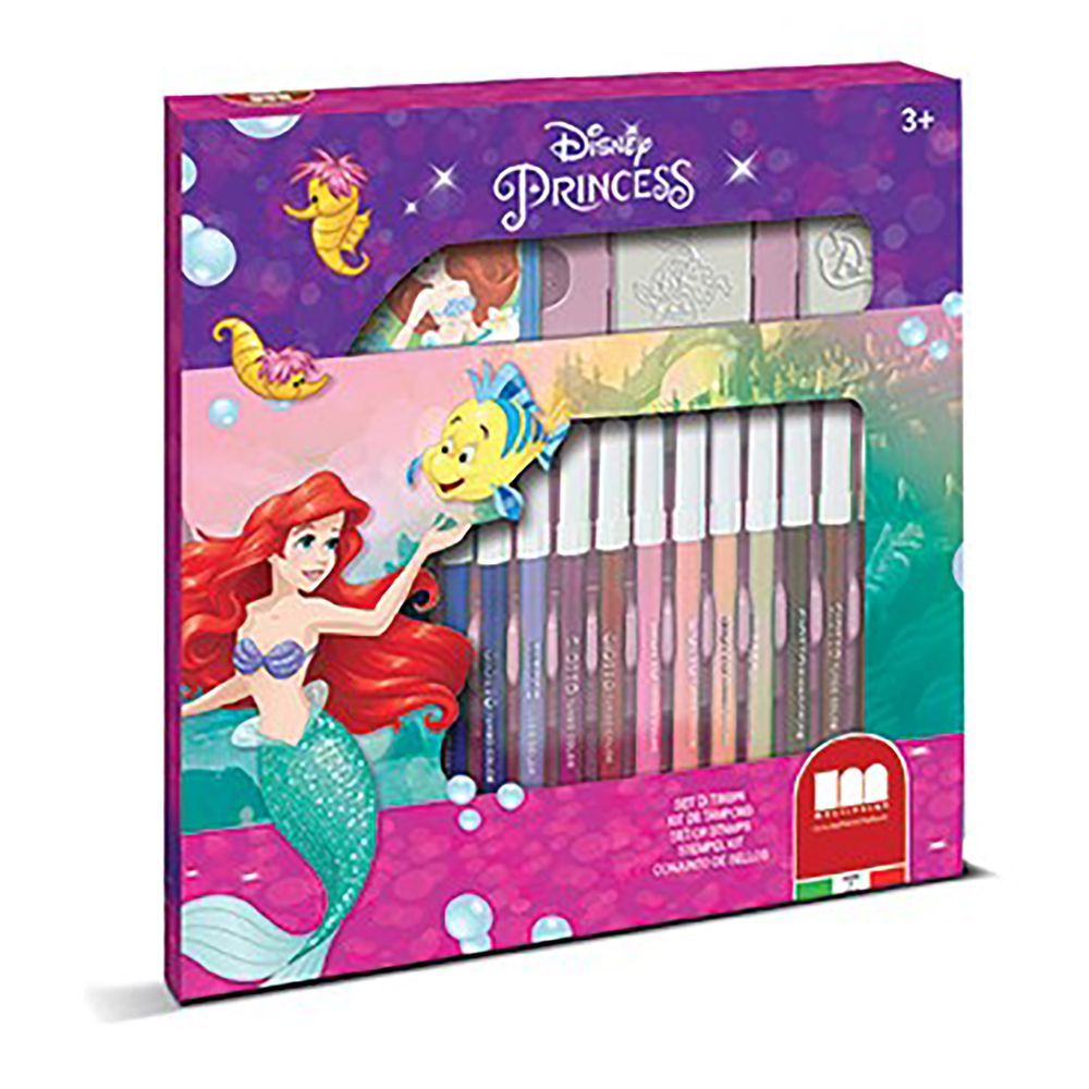 Multiprint - Little Mermaid Felt-Tip Pens Set - 21 Pcs