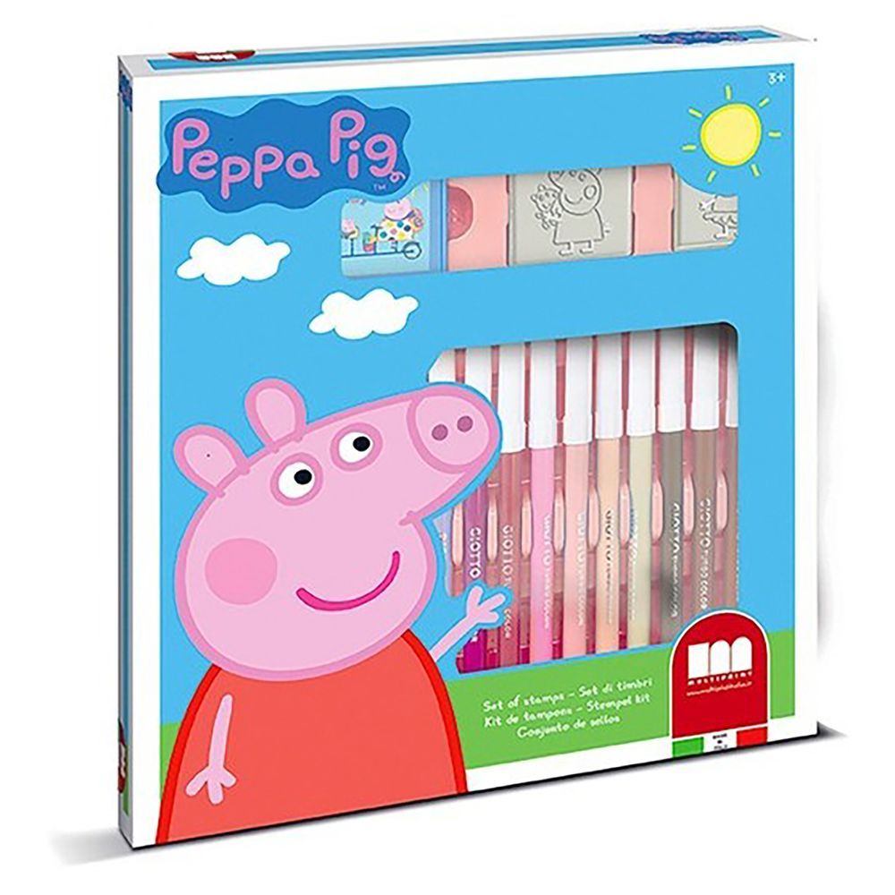 Multiprint - Peppa Pig Felt-Tip Pens Set - 21 Pcs