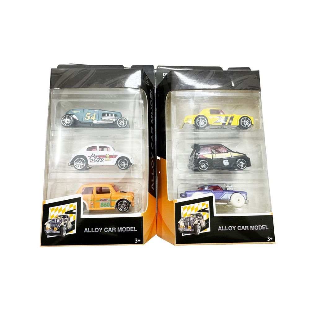 Galaxy Toys - Alloy Model Car Set - Style May Vary - 3 Pcs