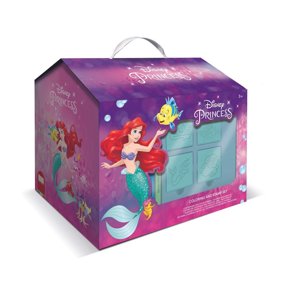 Multiprint - Little Mermaid House Stamping & Coloring Set