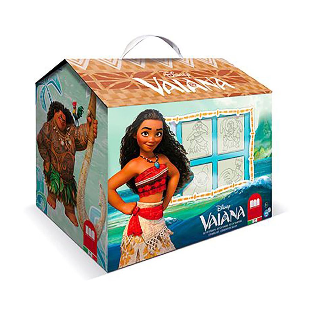 Multiprint - Moana House Stamping & Coloring Set