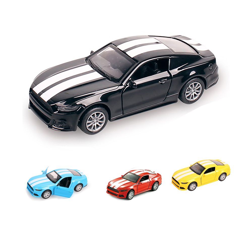 Galaxy Toys - 1/32 Ford Shelby Pull Back Die-Cast Car - 10-15 cm - Color May Vary - 1 Pc