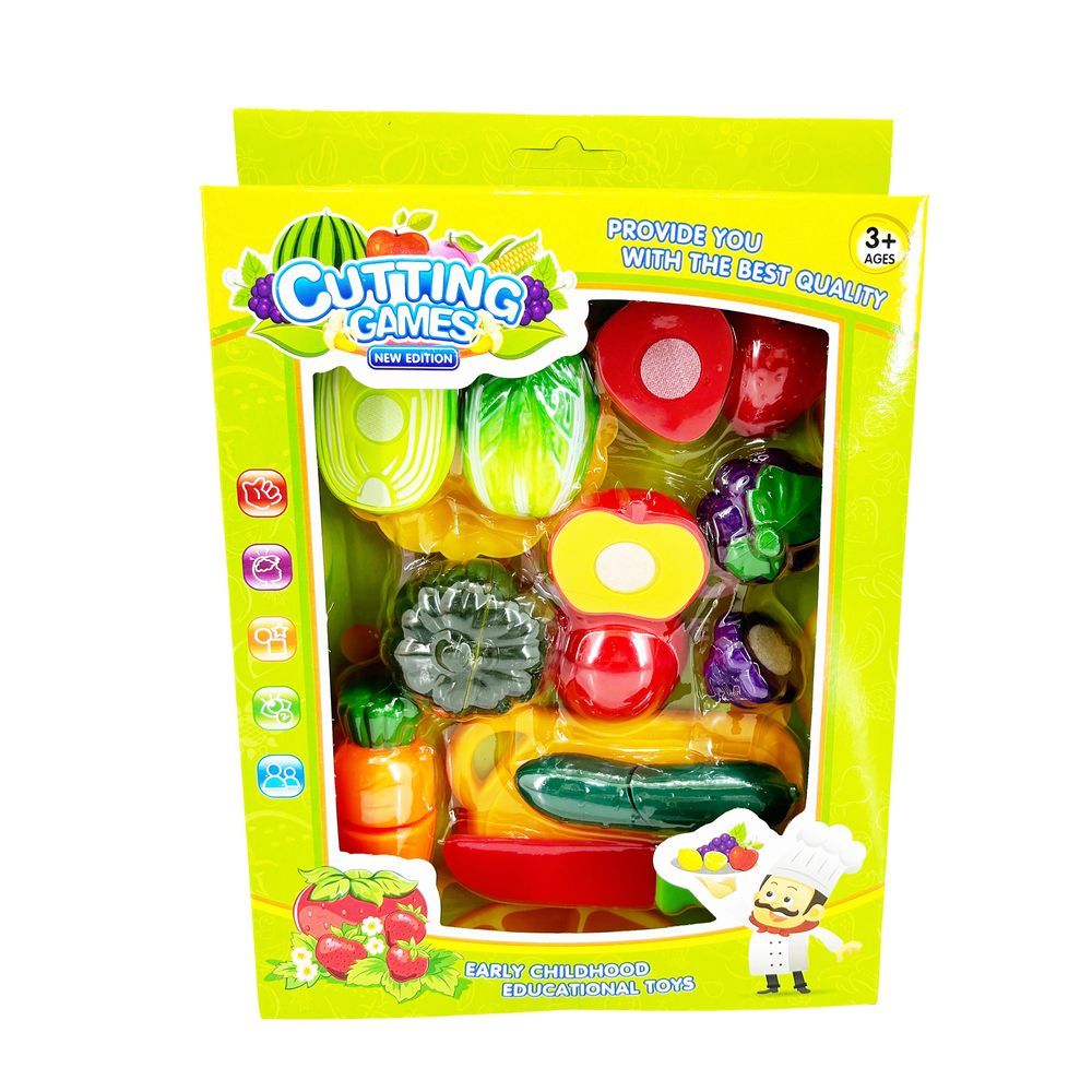 Galaxy Toys - Cutting Games Playset - 16 Pcs