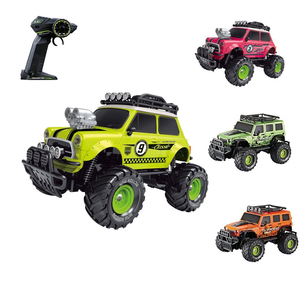 HST - 1/18 Remote Control Off-Road Monster Buggy - Color May Vary - 1 Pc