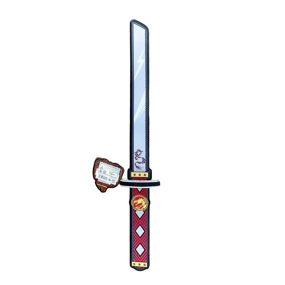 Galaxy Toys - Dragon Slayer Foam Sword - Red/Black