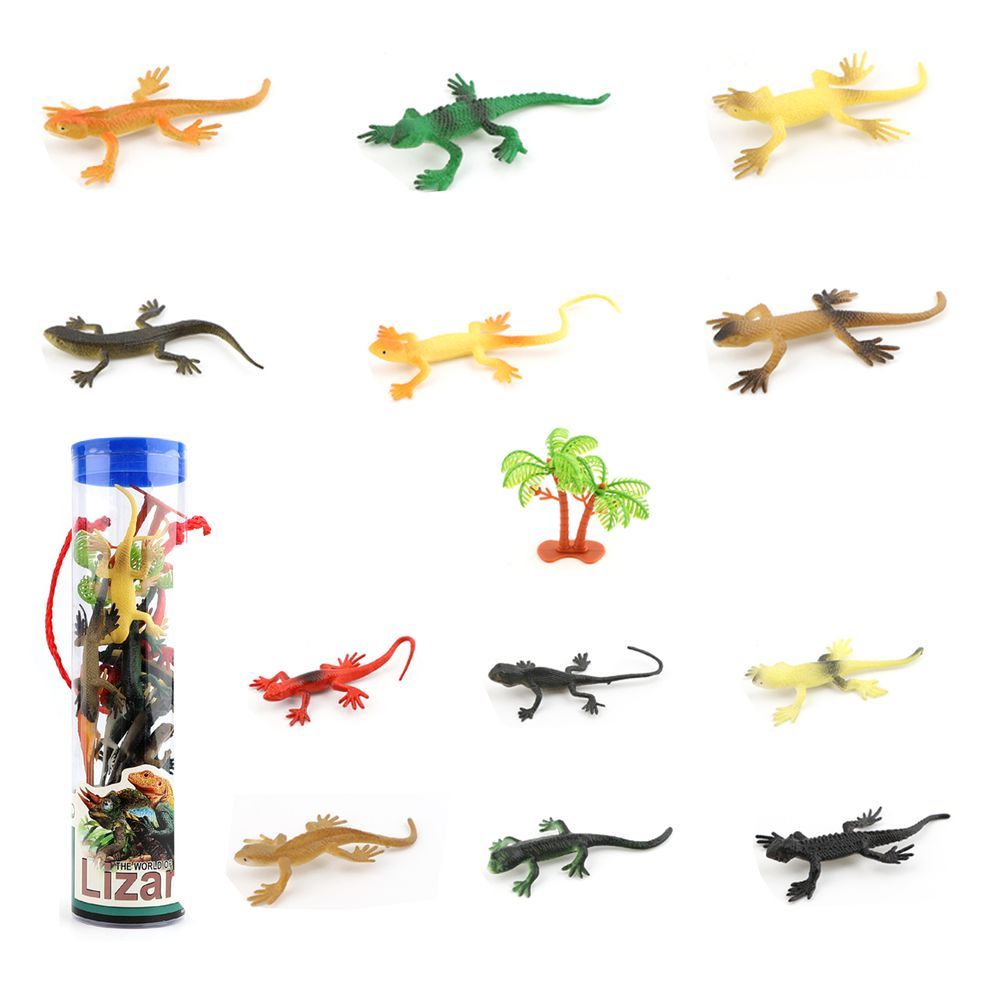 Galaxy Toys - Lizard Kingdom Adventure Figurine Set - 13 Pcs