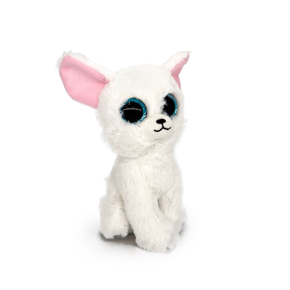 Galaxy Toys - Stuffed Plush Toy - Artic Fox - White - 15cm