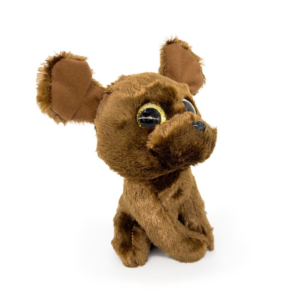 Galaxy Toys - Stuffed Plush Toy - Choco Dog - Brown - 15cm