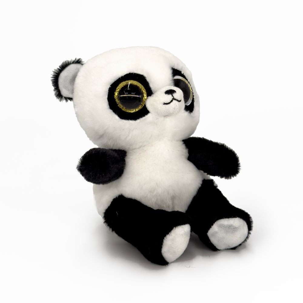 Galaxy Toys - Stuffed Plush Toy - Panda - Black/White - 15cm