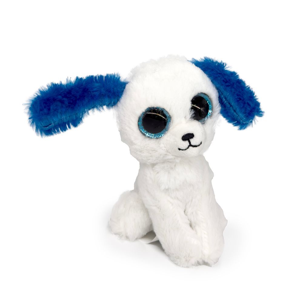 Galaxy Toys - Stuffed Plush Toy - Dog - White - 15cm