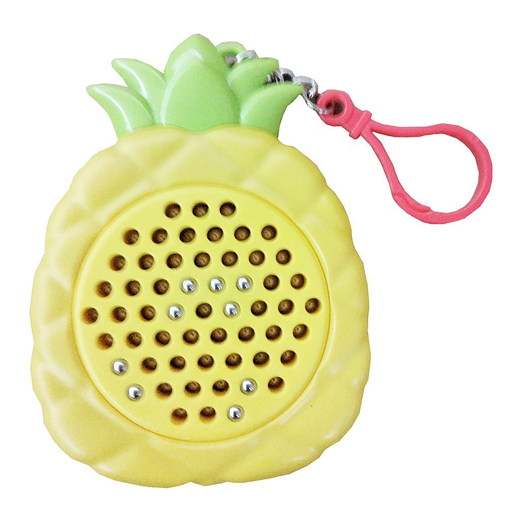 Galaxy Toys - Magnetic Drawing Board Keychain - Pineapple - Yellow