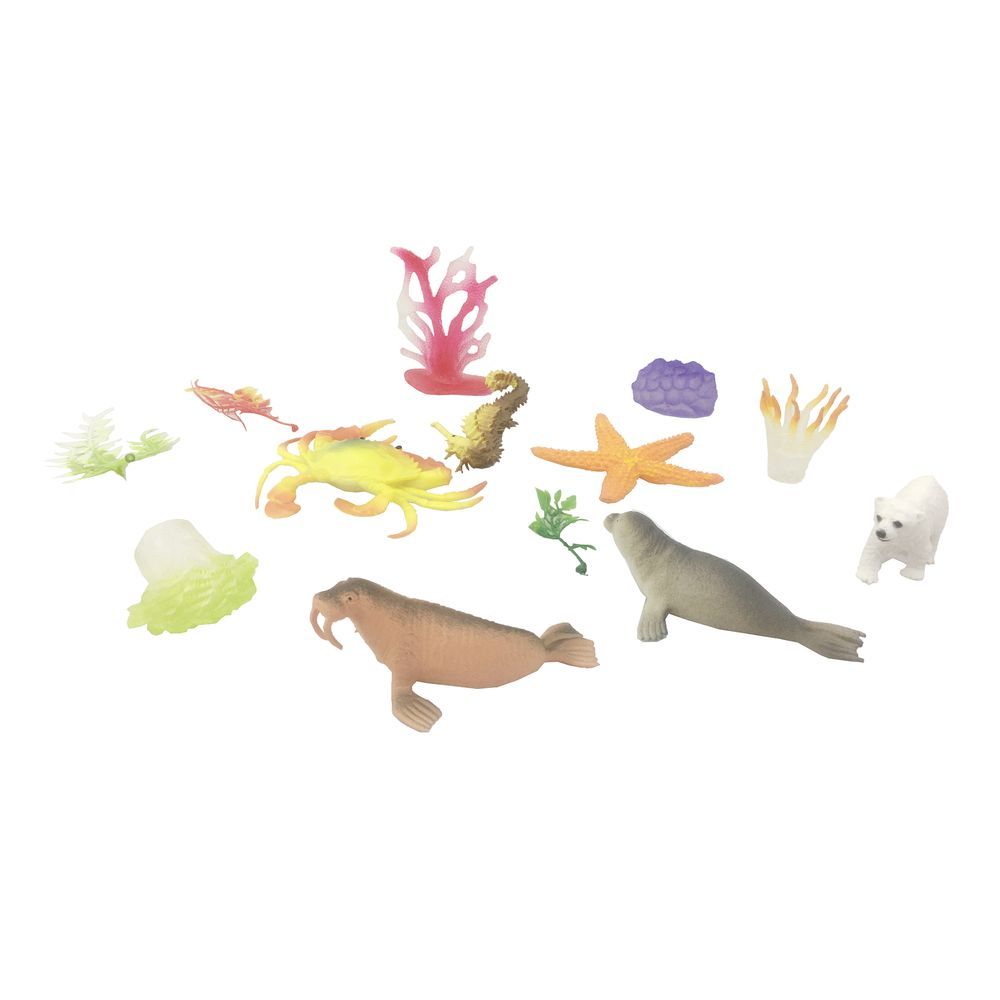 Galaxy Toys - Ocean Animal Playset - 13 Pcs