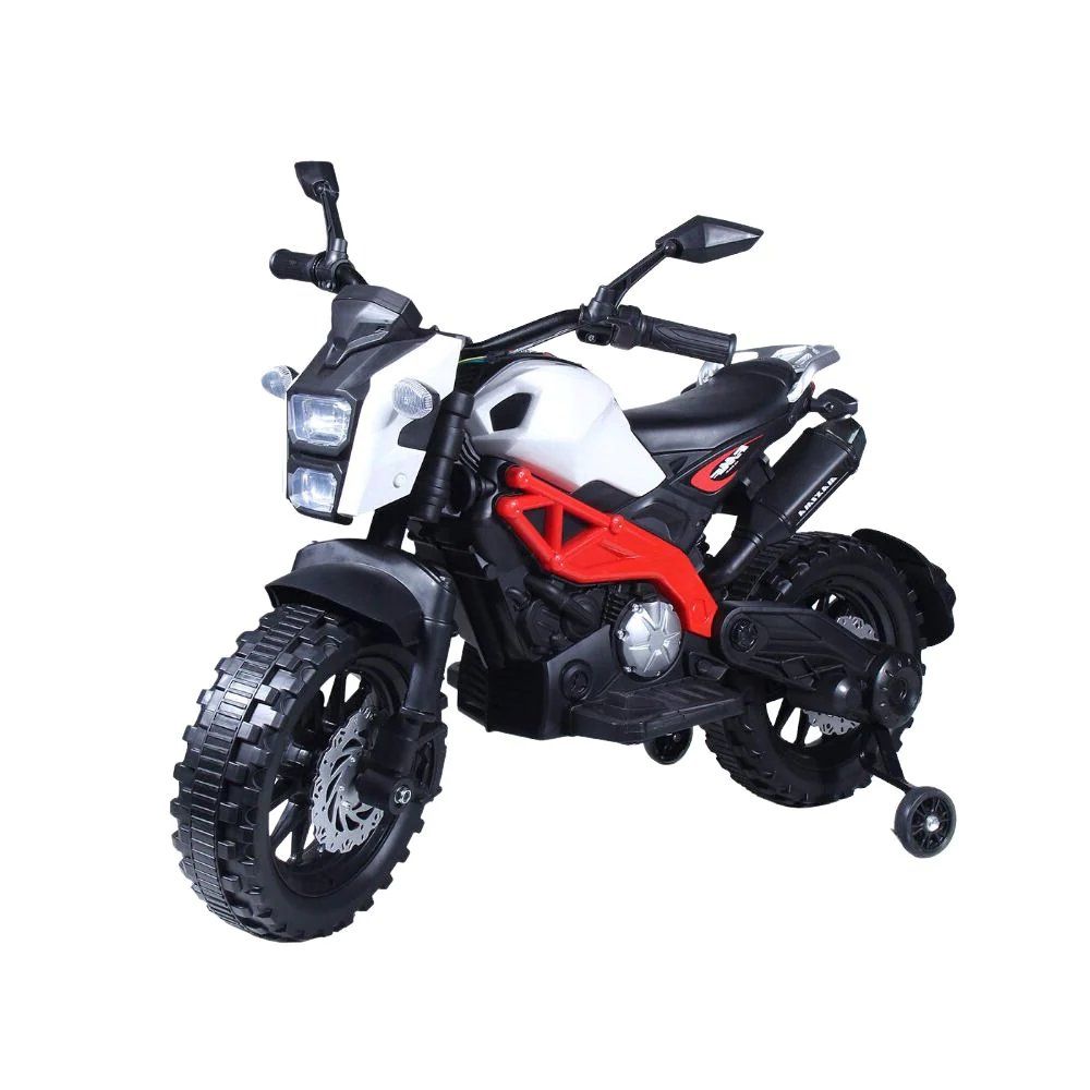 Amsham - KTM Model Kids Style Ride On Bike 12V - Red & White