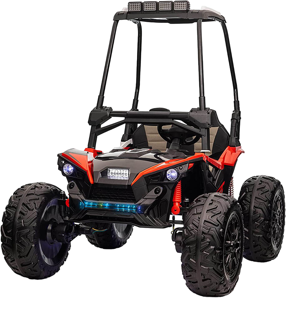 Amsham - Kids Battery Operated Rideon UTV Buggy 24v - Red