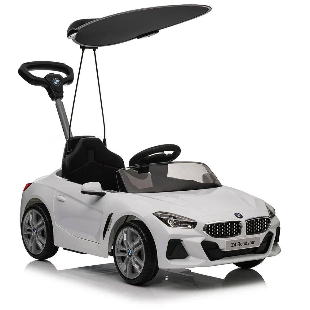 BMW - Z4 Roadster Push Car Handle W/ Canopy - White