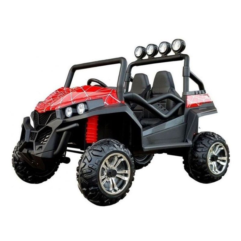 Amsham - Buggy Double Seater 4x4 Electric Ride On Car 12V- Red