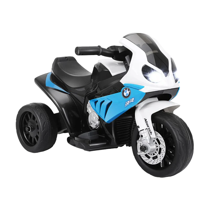 BMW - S1000 RR Mini Kids Ride On Bike - Blue - 6V