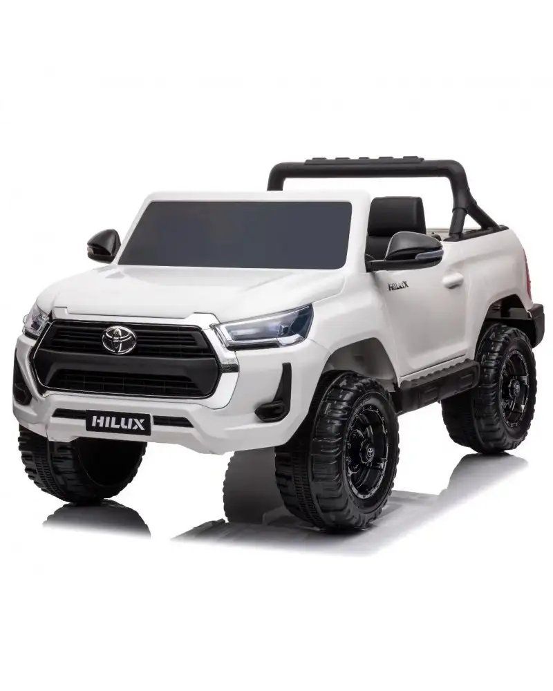 Toyota - Hilux Two Seater Children Car 12V - White