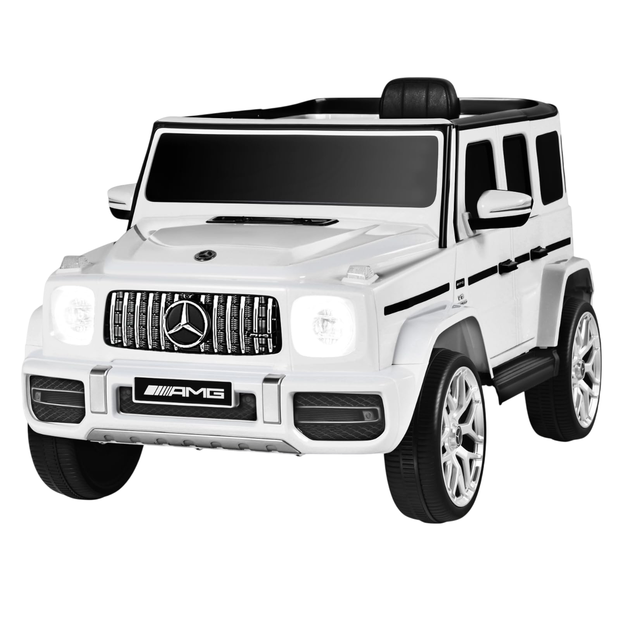 Mercedes-Benz - Amg G63 Kids Ride-On Car 12V - White