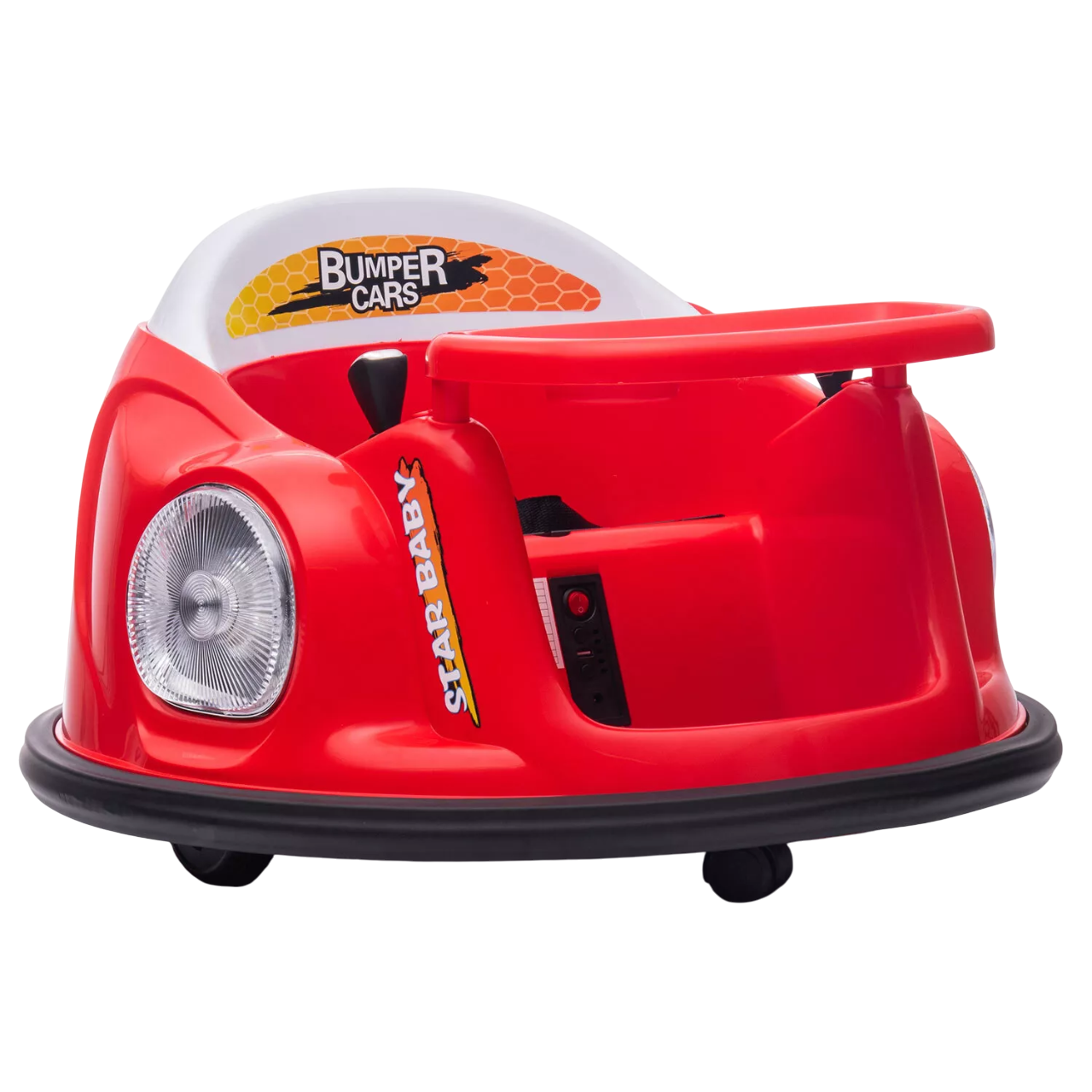 Amsham - RC Kids Electric Bumper Car - Red - 12V