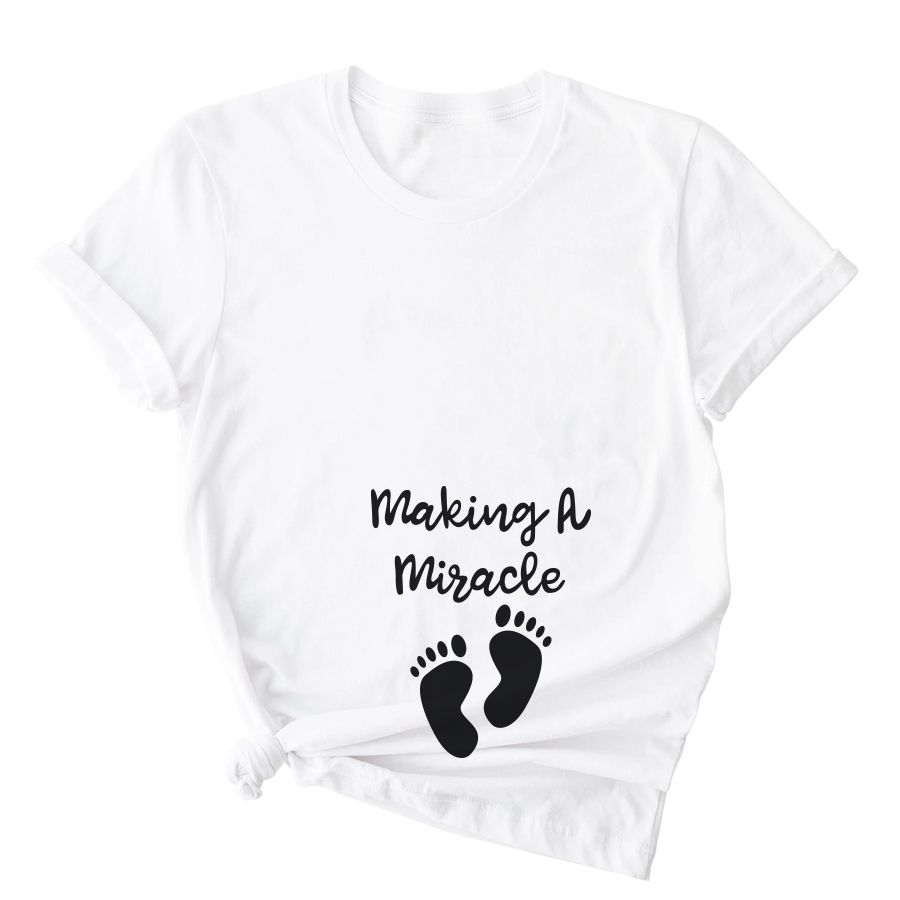 Matching Family Outfits - Making A Miracle T-Shirt - White