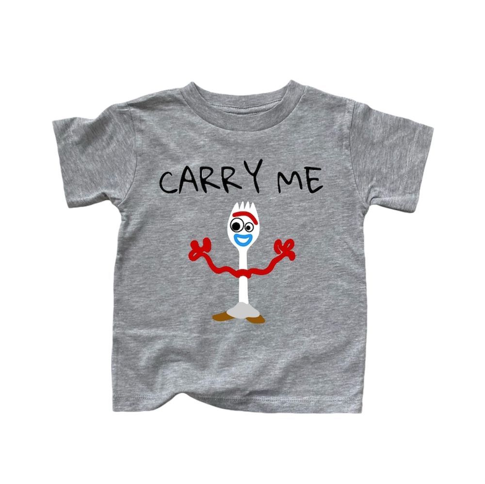 Matching Family Outfits - Carry Me Kids T-shirt - Grey