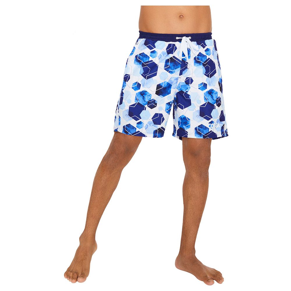 Coega Sunwear - Men's Board Shorts - Navy Watercolor